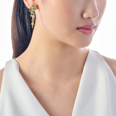 Citrus Primrose Vine Earrings