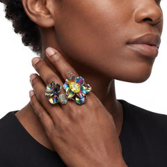 Citrus Rainbow Flower Ring