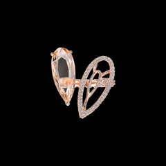 Cognac Illusion Ring