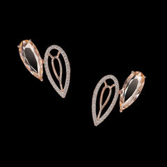 Cognac Illusion Studs