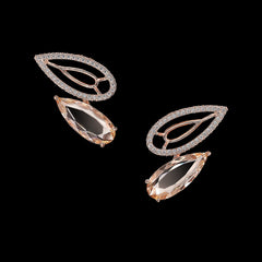 Cognac Illusion Studs
