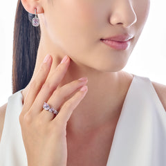 Comet Morganite Earrings