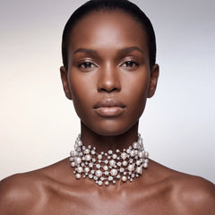 Constellation Pearl Choker. Freshwater Pearl