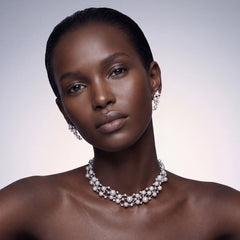 Petite Constellation Pearl Choker. Freshwater Pearl