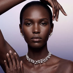 Petite Constellation Pearl Choker. Freshwater Pearl