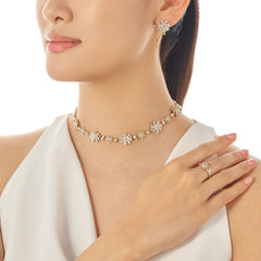 Daisy Diamond Earrings