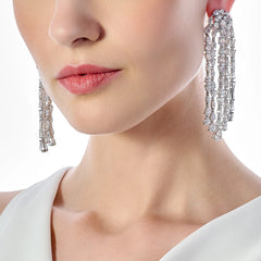 Diamond Cascade Earrings