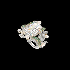 Diamond Lily Ring