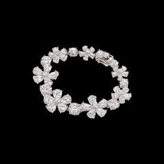 Diamond Marguerite Daisy Bracelet