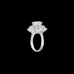 Diamond Orion Halo Ring