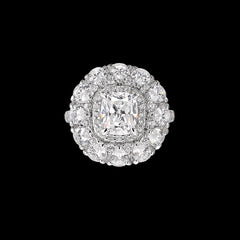 Diamond Orion Halo Ring