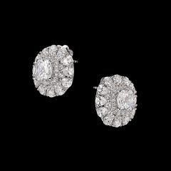 Diamond Orion Halo Studs
