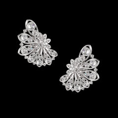 Diamond Pinecone Earrings