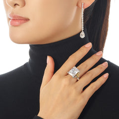 Diamond Cinderella Ring
