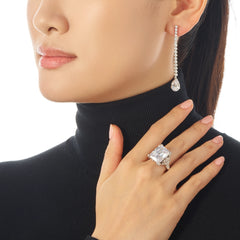 Diamond Teardrop Earrings