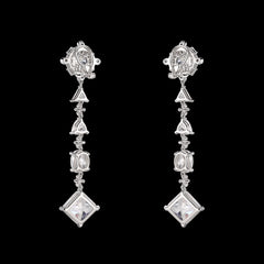 Diamond Tropical Drop Earrings