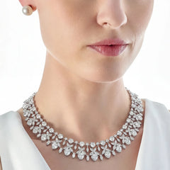 Diamond Tropical Drop Necklace