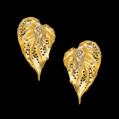 Turquoise Poison Ivy Earrings