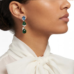 Emerald Berry Earrings
