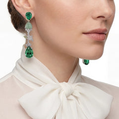 Emerald Berry Vine Earrings