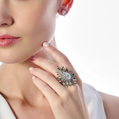 Diamond Mycelia Ring