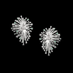 Emerald Mycelia Earrings