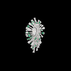Emerald Mycelia Earrings