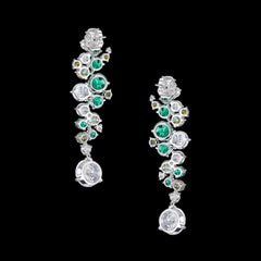 Emerald Nectar Earrings