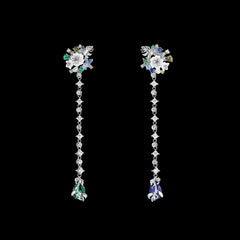 Emerald Paradise Drop Earrings
