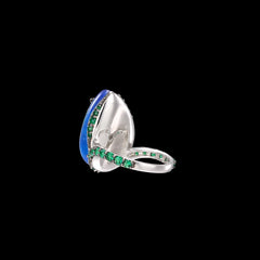 Emerald Spirulina Elixir Ring