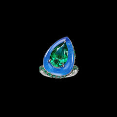 Emerald Spirulina Elixir Ring