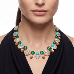 Emerald Treasure Ariel Necklace