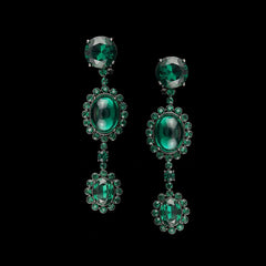 Emerald Valour Earrings