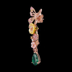 Emerald Vine Earrings