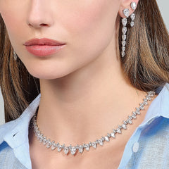 Mini Diamond Nova Drop Earrings