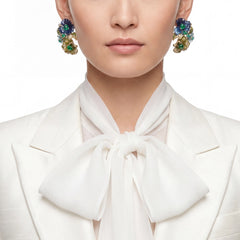 Flower Spirulina Bloom Earrings