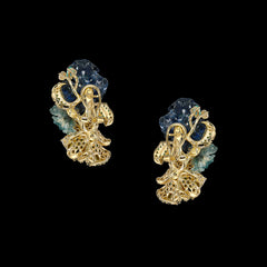 Flower Spirulina Bloom Earrings