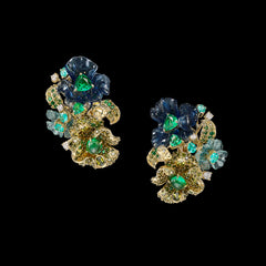 Flower Spirulina Bloom Earrings