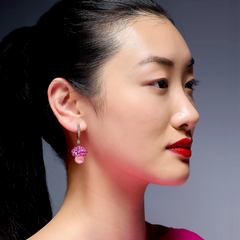 Rose Quartz Virosa Earrings