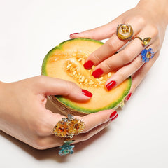 Amber Garden Ring