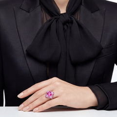 Fuchsia Lotus Ring