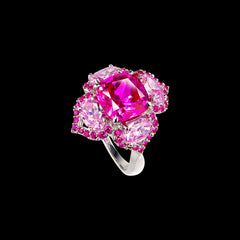 Fuchsia Lotus Ring
