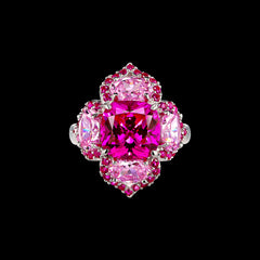 Fuchsia Lotus Ring