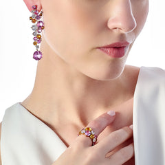 Fuchsia Nectar Earrings