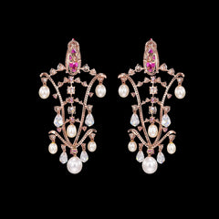 Fuchsia Supernova Earrings