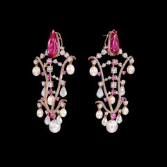 Fuchsia Supernova Earrings