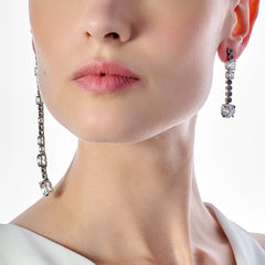Garden & Time Morse Code Earrings