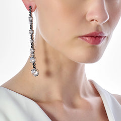 Garden & Time Morse Code Earrings