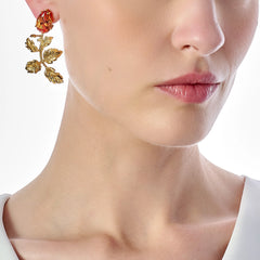 Golden Acorn Earrings