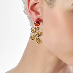 Golden Acorn Earrings